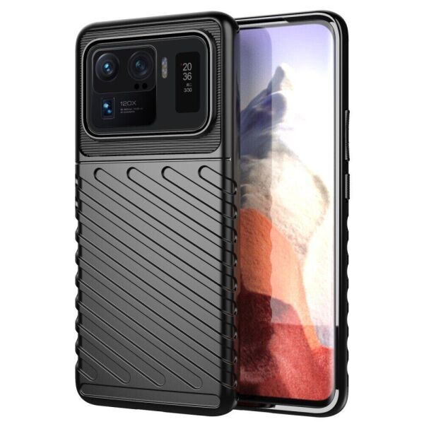 

Защитный чехол Deexe Thunder Series для Xiaomi Mi 11 Ultra - Black