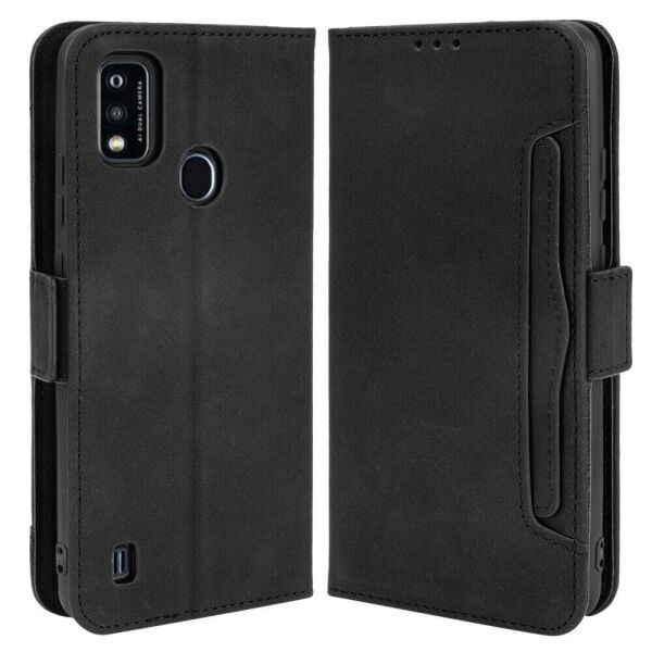 

Чехол Deexe Wallet Stand для ZTE Blade A51 - Black