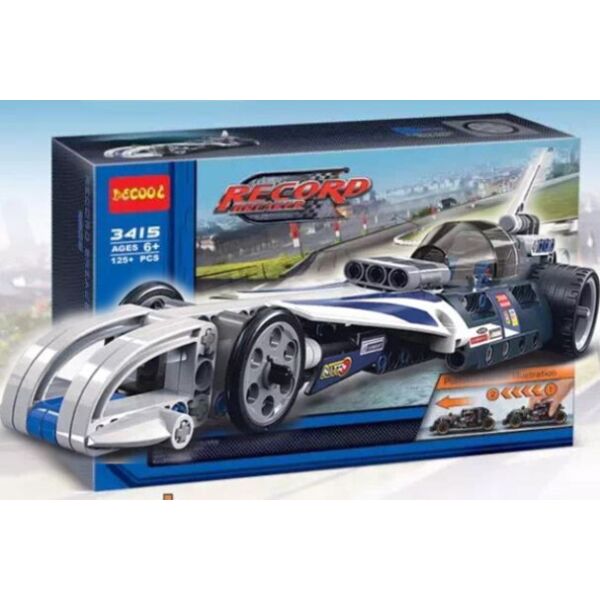 

Конструктор DECOOL 3415 ТЕХНИК - Гоночный автомобиль (125 дет.)