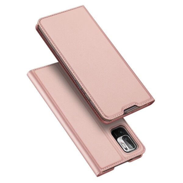 

Чехол-книжка DUX DUCIS Skin Pro для Xiaomi Redmi Note 10 5G / Poco M3 Pro - Pink