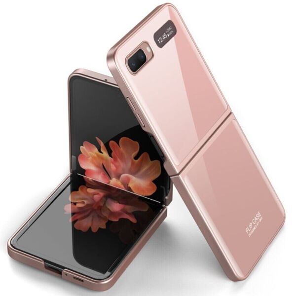 

Защитный чехол GKK Flip Case для Samsung Galaxy Z Flip - Rose Gold