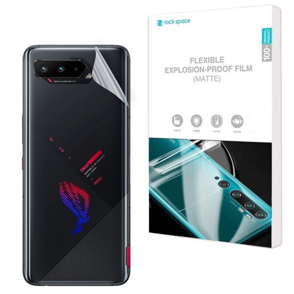 

Антибликовая пленка на заднюю панель RockSpace Matte для ASUS ROG Phone 5
