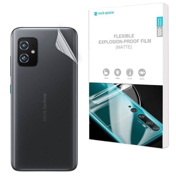 

Антибликовая пленка на заднюю панель RockSpace Explosion-Proof Matte для ASUS Zenfone 8 (ZS590KS)
