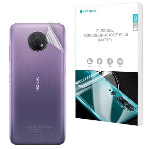 

Антибликовая пленка на заднюю панель RockSpace Explosion-Proof Matte для Nokia G10 / G20