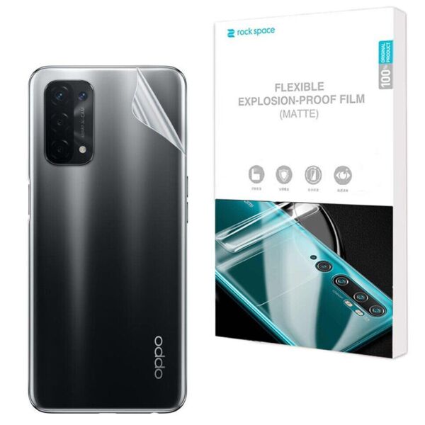 

Антибликовая пленка на заднюю панель RockSpace Explosion-Proof Matte для OPPO A74 5G