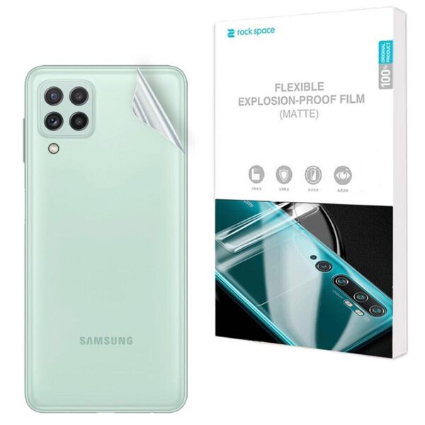 

Антибликовая пленка на заднюю панель RockSpace Explosion-Proof Matte для Samsung Galaxy A22 (A225)