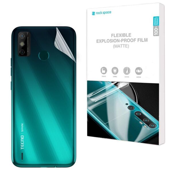 

Антибликовая пленка на заднюю панель RockSpace Explosion-Proof Matte для TECNO Spark 6 Go