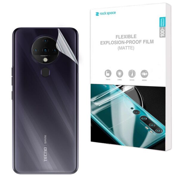 

Антибликовая пленка на заднюю панель RockSpace Explosion-Proof Matte для TECNO Spark 6