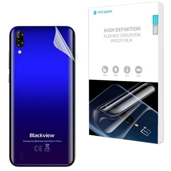 

Защитная пленка на заднюю панель RockSpace Explosion-Proof SuperClear для BlackView A60 Pro