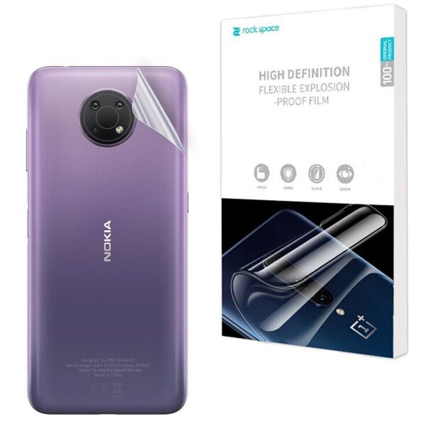 

Защитная пленка на заднюю панель RockSpace Explosion-Proof SuperClear для Nokia G10 / G20