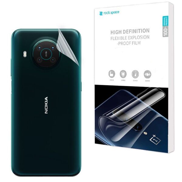 

Защитная пленка на заднюю панель RockSpace Explosion-Proof SuperClear для Nokia X10 / X20