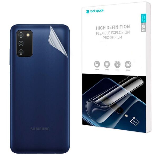 

Защитная пленка на заднюю панель RockSpace Explosion-Proof SuperClear для Samsung Galaxy A03s (A037)