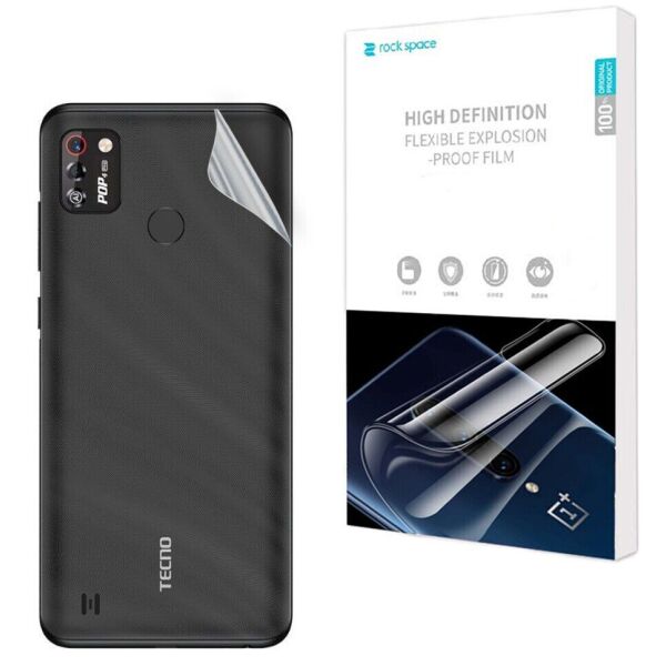 

Защитная пленка на заднюю панель RockSpace Explosion-Proof SuperClear для TECNO POP 4 Pro