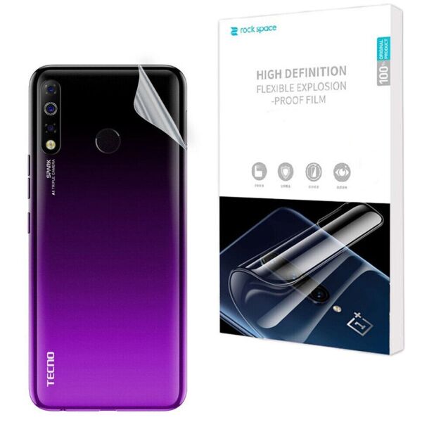 

Защитная пленка на заднюю панель RockSpace Explosion-Proof SuperClear для TECNO Spark 4