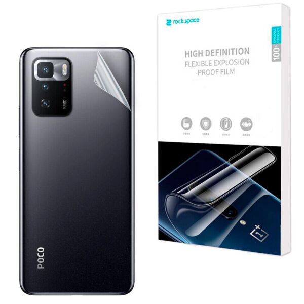 

Защитная пленка на заднюю панель RockSpace Explosion-Proof SuperClear для Xiaomi Poco X3 GT