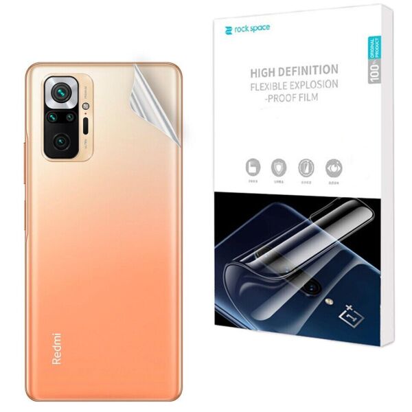 

Защитная пленка на заднюю панель RockSpace SuperClear для Xiaomi Redmi Note 10 Pro