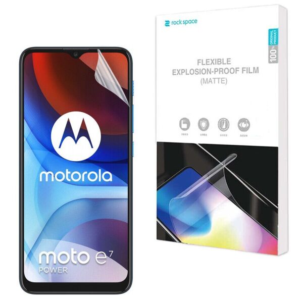 

Антибликовая пленка на экран RockSpace Explosion-Proof Matte для Motorola Moto E7 Power / Moto E7i / Moto E7i Power
