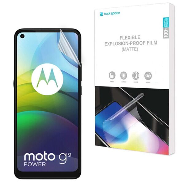 

Антибликовая пленка на экран RockSpace Explosion-Proof Matte для Motorola Moto G9 Power