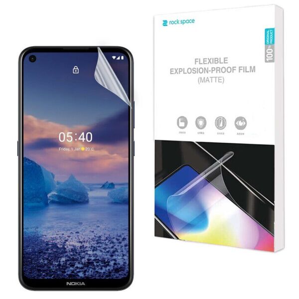 

Антибликовая пленка на экран RockSpace Explosion-Proof Matte для Nokia 5.4