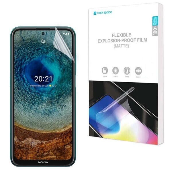 

Антибликовая пленка на экран RockSpace Explosion-Proof Matte для Nokia X10 / X20