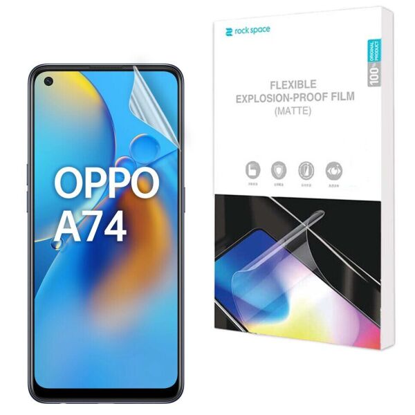 

Антибликовая пленка на экран RockSpace Explosion-Proof Matte для OPPO A74