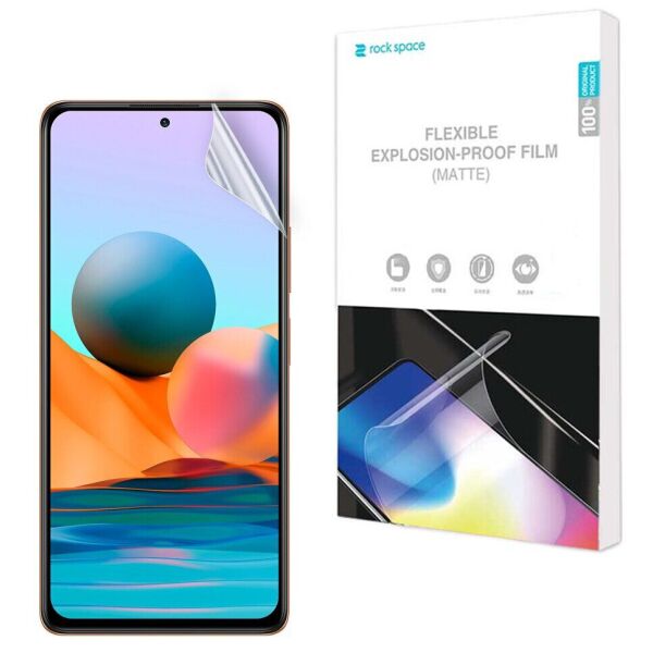 

Антибликовая пленка на экран RockSpace Matte для Xiaomi Redmi Note 10 Pro - Matte