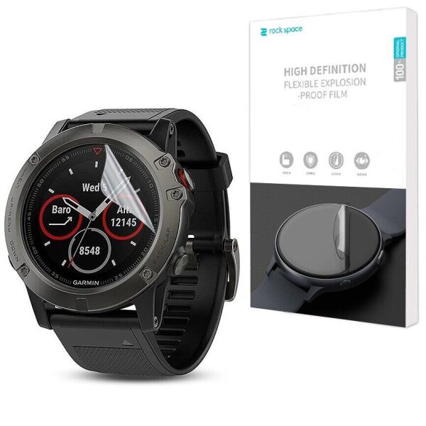 

Комплект пленок (6шт) RockSpace Watch Film для Garmin Fenix 5x