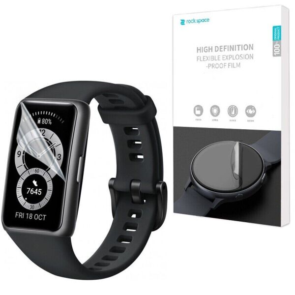 

Комплект пленок (6шт) RockSpace Watch Film для Huawei Band 6 / Honor Band 6