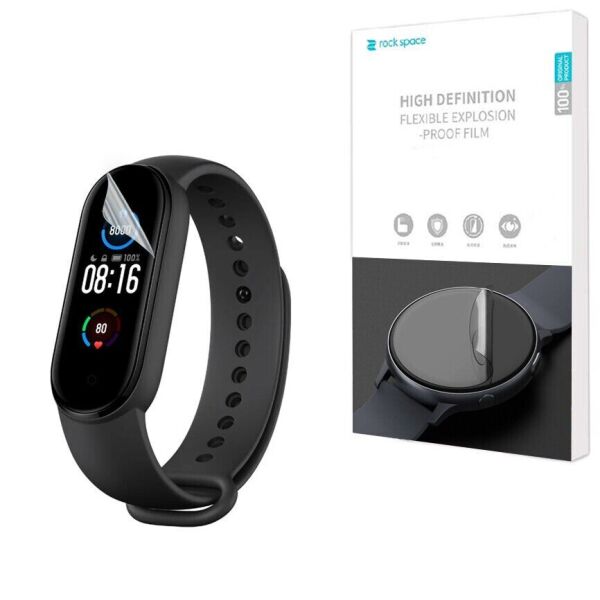 

Комплект пленок (6шт) RockSpace Watch Film для Xiaomi Mi Band 5