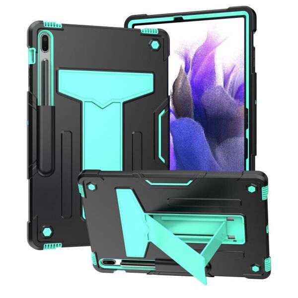 

Чехол UniCase Hybrid Stand для Samsung Galaxy Tab S7 FE (T730/T736) - Black / Green