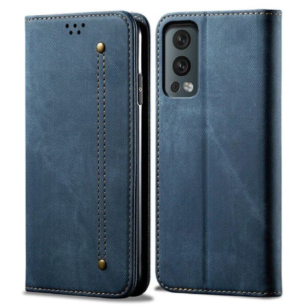 

Чехол-книжка UniCase Jeans Wallet для OnePlus Nord 2 - Blue
