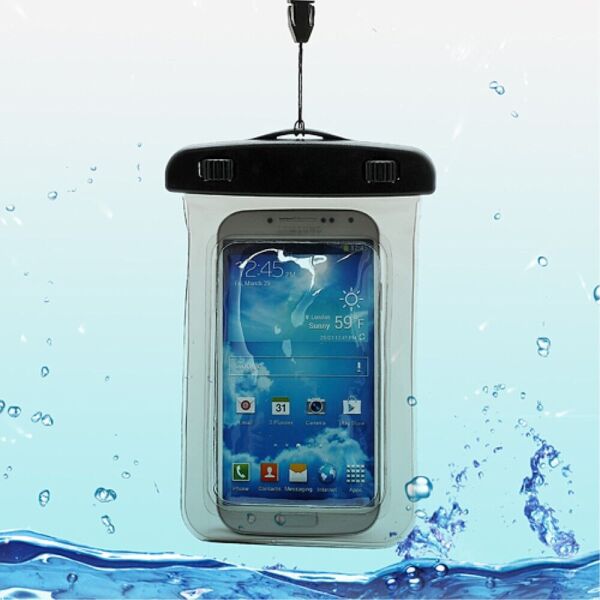 

Влагозащитный чехол Deexe Waterproof S для смартфонов размером до 137х72мм - Black