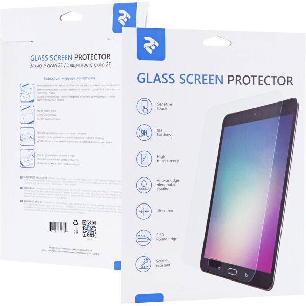 

Защитное стекло 2E HD Clear Glass для Samsung Tab A 8.0 2017 (T380/385)