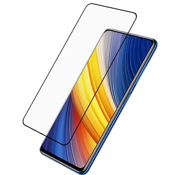 

Защитное стекло Deexe Full Glue Coverage для Xiaomi Poco X3 Pro - Black