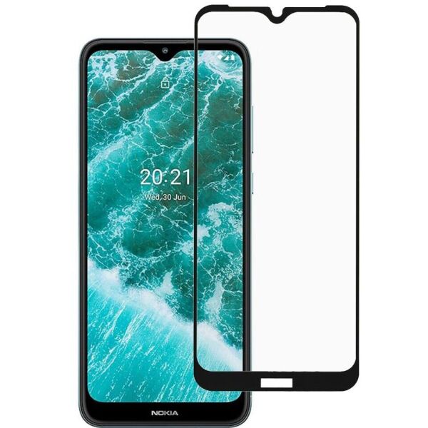 

Защитное стекло Deexe Full Glue Coverage для Nokia C30 - Black