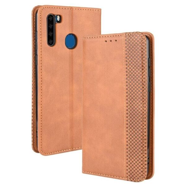 

Чехол Deexe Retro Style для BlackView A80 Pro - Brown
