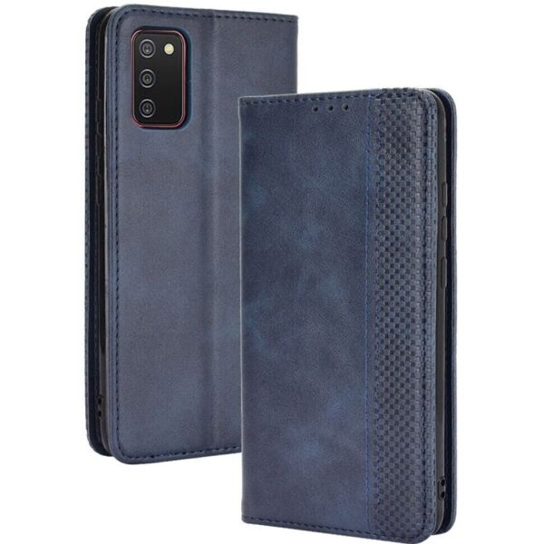 

Чехол Deexe Retro Style для Samsung Galaxy A03s (A037) - Blue