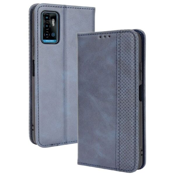 

Чехол Deexe Retro Style для ZTE Blade A71 - Blue