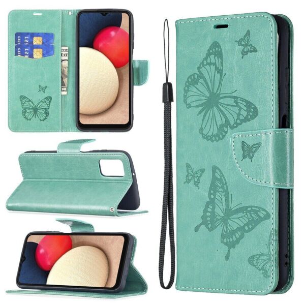

Чехол UniCase Butterfly Pattern для Samsung Galaxy A03s (A037) - Green