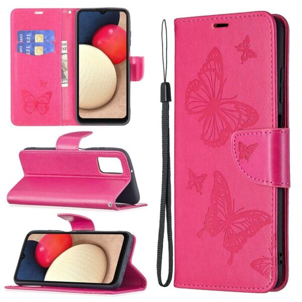 

Чехол UniCase Butterfly Pattern для Samsung Galaxy A03s (A037) - Rose