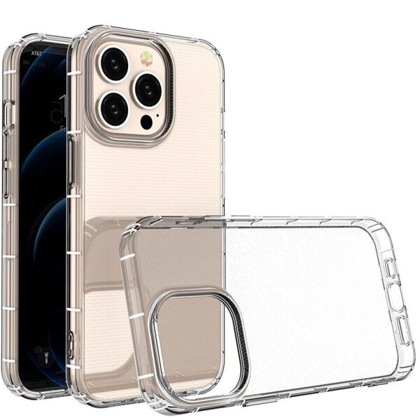 

Силиконовый (TPU) чехол Deexe Clear Cover для Apple iPhone 13 Pro - Transparent