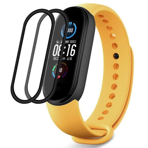 

Комплект защитных пленок ENKAY Protector Film для Xiaomi Mi Band 5 / Mi Band 6 - Black