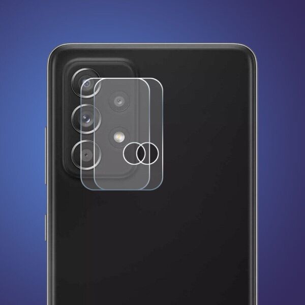 

Комплект защитных стекол (2шт) на камеру ENKAY 9H Lens Protector для Samsung Galaxy A52 (A525) / Galaxy A72 (А725)