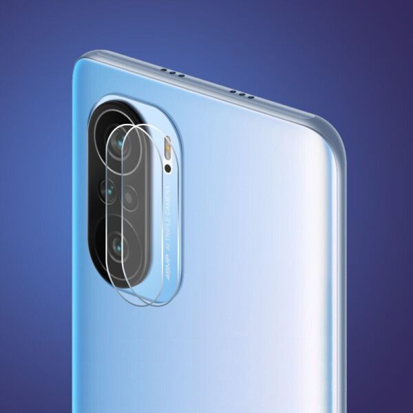 

Комплект защитных стекол (2шт) на камеру ENKAY 9H Lens Protector для Xiaomi Poco F3 / Redmi K40 / Redmi K40 Pro / Mi 11i