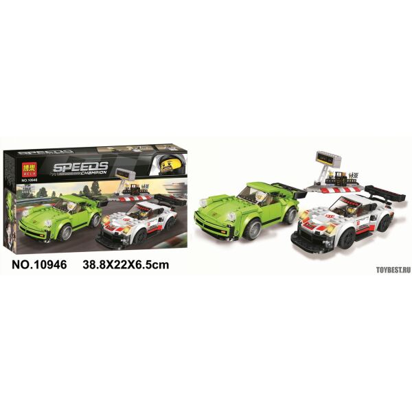 

Конструктор BELA 10946 Speed Champions - Porsche 911 RSR и 911 Turbo 3.0 (409 дет.)