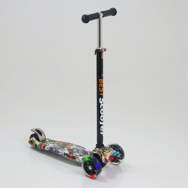

Самокат BEST SCOOTER А 24642 /779-1386 черный (MAXI)
