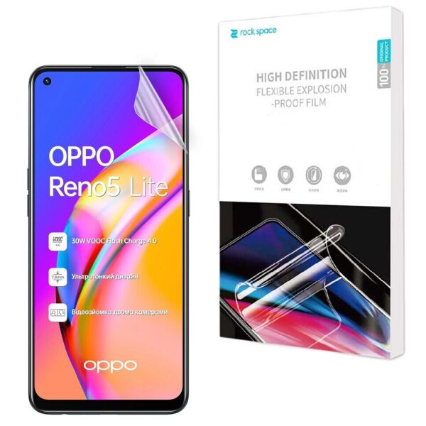 

Защитная пленка на экран RockSpace SuperClear для OPPO Reno 5 Lite