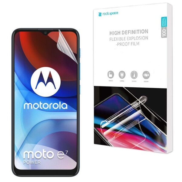 

Защитная пленка на экран RockSpace Explosion-Proof SuperClear для Motorola Moto E7 Power / Moto E7i / Moto E7i Power