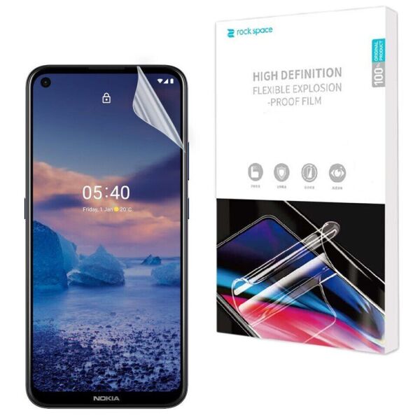 

Защитная пленка на экран RockSpace Explosion-Proof SuperClear для Nokia 5.4