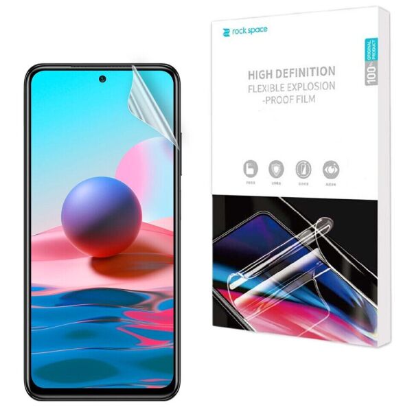 

Защитная пленка на экран RockSpace SuperClear для Xiaomi Redmi Note 10 / Note 10S